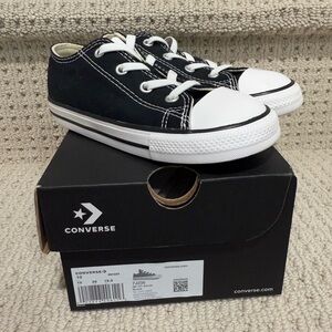 Converse Chuck Taylor All Star OX Toddler's Shoes Black
